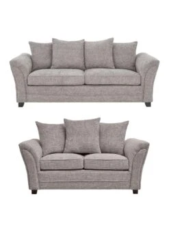 Dury Chunky Weave 3 + 2 Seater Sofa Set (Buy And SAVE!) - FSC® Certified