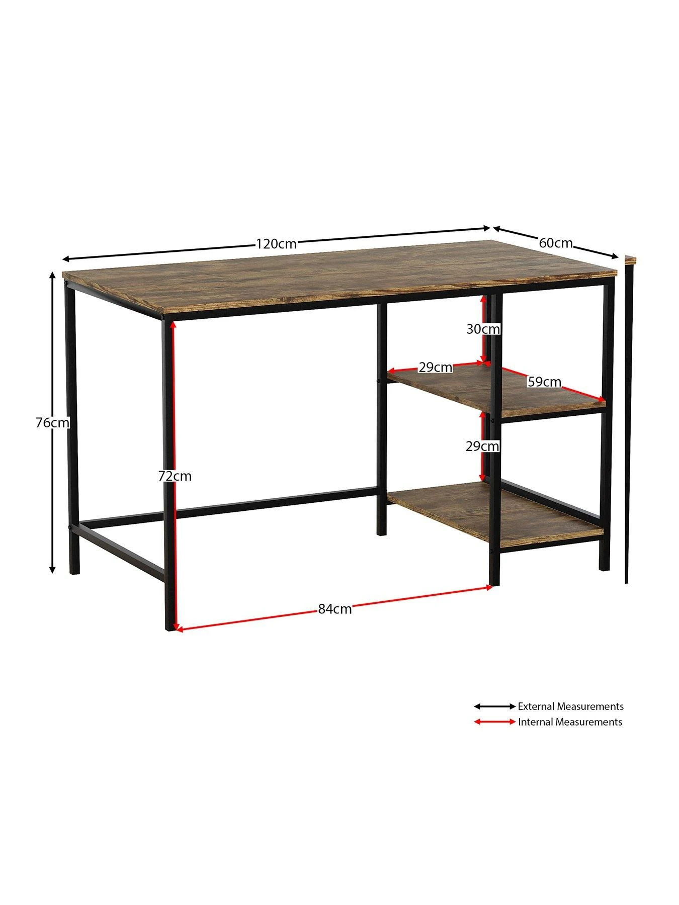 Vida Designs Brooklyn Desk 8 Vida Designs Brooklyn Desk - Image 6