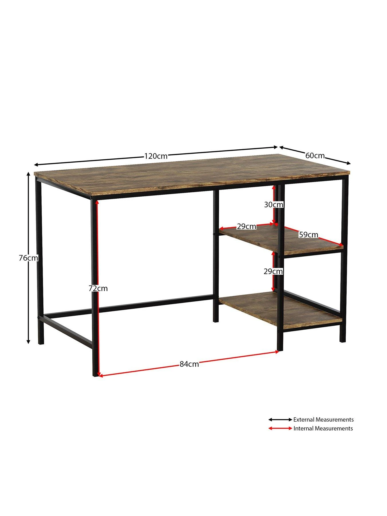 Vida Designs Brooklyn Desk 9 Vida Designs Brooklyn Desk - Image 7