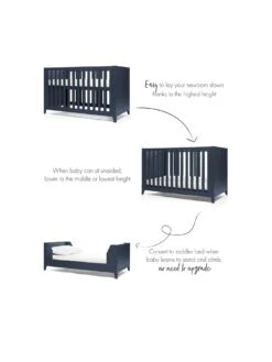 Mamas & Papas Melfi 2 Piece Furniture Set - Midnight Blue -Oleu Furniture Shop VRCVH SQ3 0000000020 BLUE SLa