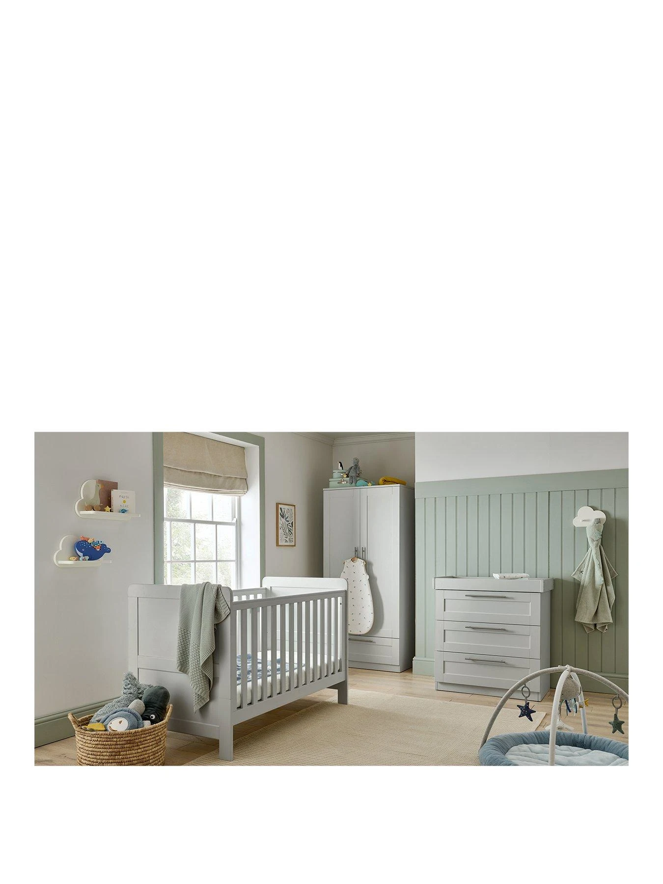 Mamas & Papas Hampden 3 Piece Furniture Range- Grey 5 Mamas & Papas Hampden 3 Piece Furniture Range- Grey - Image 3
