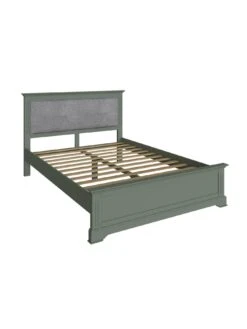 K-Interiors Mael Double Bed -Oleu Furniture Shop VRNZF SQ3 0000000047 GREEN SLd