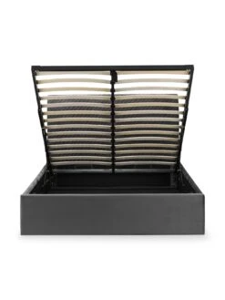 Julian Bowen Sanderson Double Diamond Quilted Ottoman Bed -Oleu Furniture Shop VRRO6 SQ5 0000000005 GREY SLd2