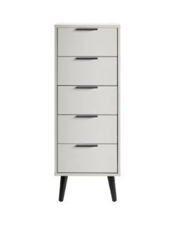 Julian Bowen Alba 5 Drawer Narrow Chest