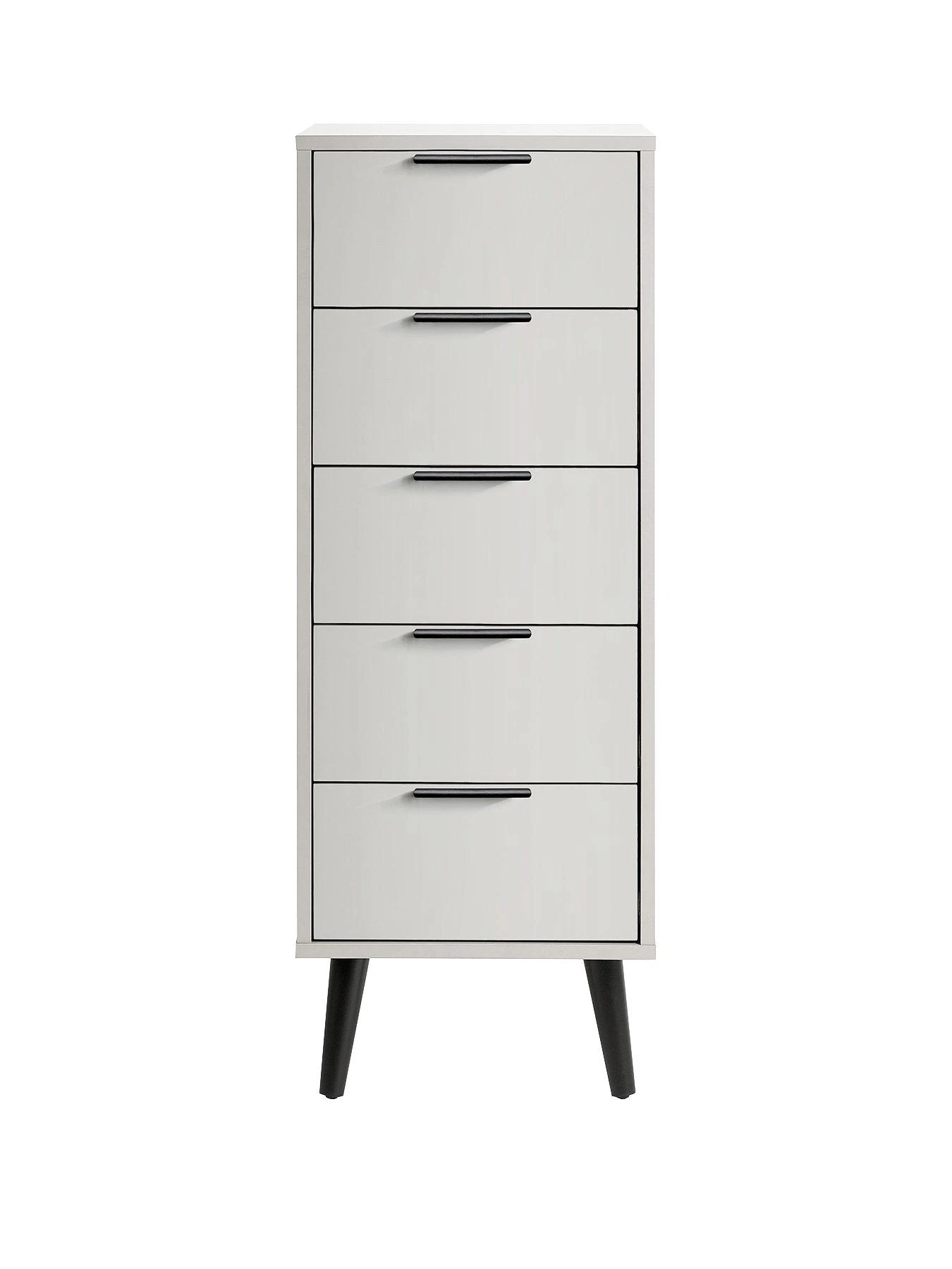 Julian Bowen Alba 5 Drawer Narrow Chest 3 Julian Bowen Alba 5 Drawer Narrow Chest