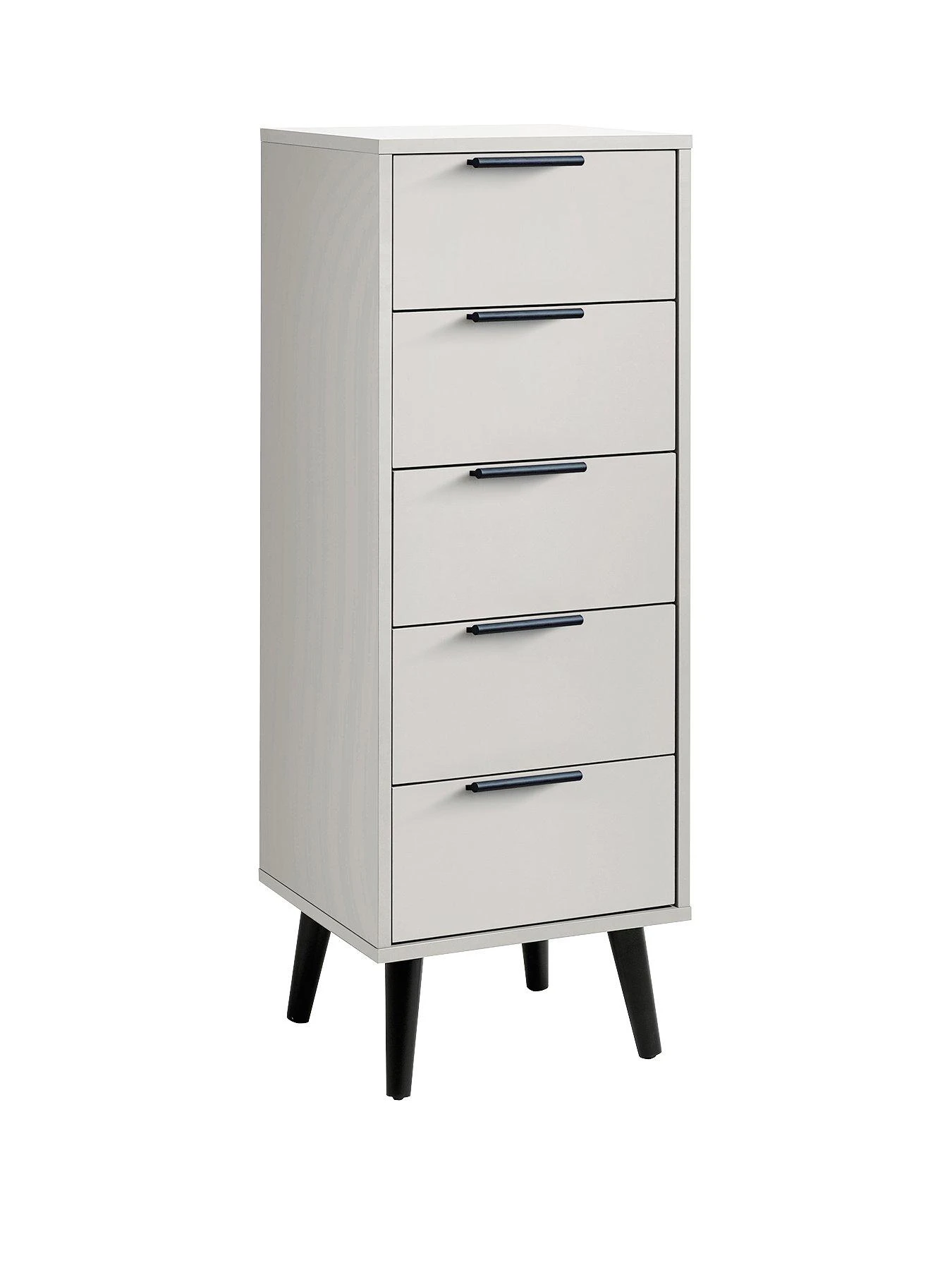 Julian Bowen Alba 5 Drawer Narrow Chest 4 Julian Bowen Alba 5 Drawer Narrow Chest - Image 2