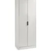 Julian Bowen Alba 2 Door Wardrobe -Oleu Furniture Shop VRRP8 SQ2 0000000005 GREY SLf