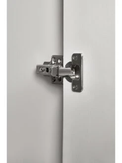 Julian Bowen Alba 2 Door Wardrobe -Oleu Furniture Shop VRRP8 SQ5 0000000005 GREY SLd1