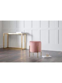 Julian Bowen Harrogate Stool - Pink