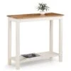 Julian Bowen Coxmoor Console Table 1 Julian Bowen Coxmoor Console Table -Oleu Furniture Shop VRRRU SQ1 0000000168 IVORY RSr