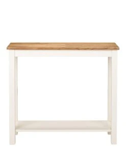 Julian Bowen Coxmoor Console Table 8 Julian Bowen Coxmoor Console Table -Oleu Furniture Shop VRRRU SQ2 0000000168 IVORY SLf