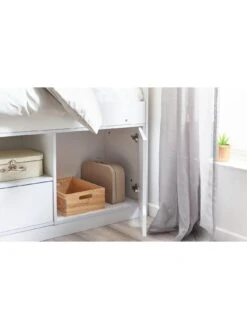 Julian Bowen Atom Low Sleeper - White -Oleu Furniture Shop VRRST SQ4 0000000013 WHITE SLd1